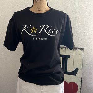 K Rico Steakhouse T-shirt in black